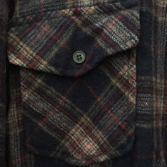 MEN’S Halston wool shirt large - Picture 4 of 11